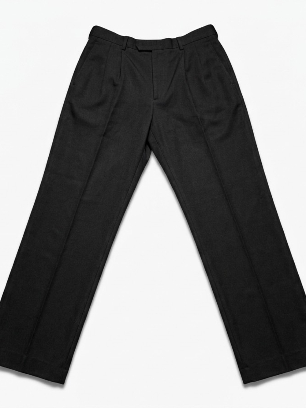 Roundtree & Yorke Black Pleated Dress Pants